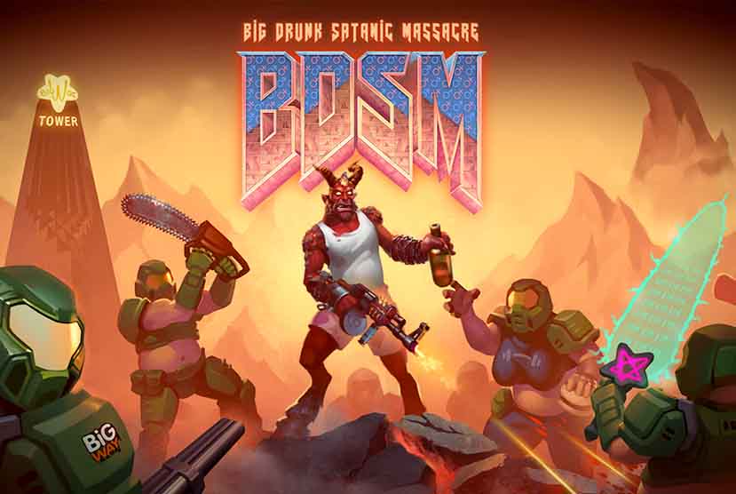 BDSM: Big Drunk Satanic Massacre Free Download (v1.0.40)
