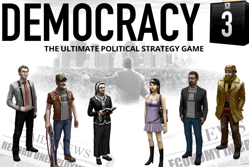 Democracy 3 Free Download (v1.34 & ALL DLC)
