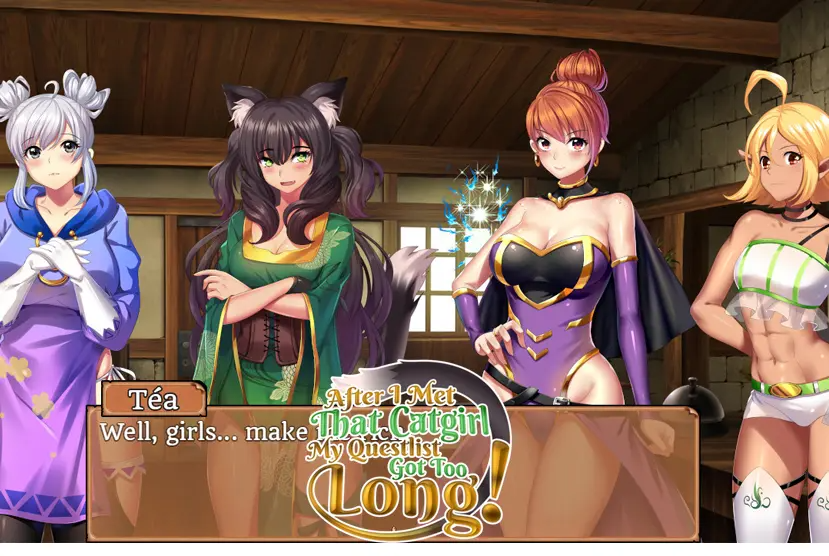 After I met that catgirl, my questlist got too long! Free Download
